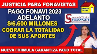 ¡Lo último Fonavi Pago Total Justicia para fonavistas nueva fórmula garantiza el pago Comunicado [upl. by Radman]