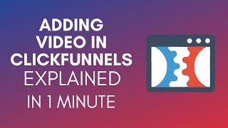 How To Add Video In ClickFunnels 2025 [upl. by Jeuz970]