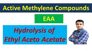 Hydrolysis of Ethyl Aceto Acetate EAA  Dr Bharat Baria [upl. by Hansen]