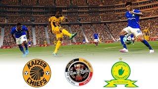 🔴KAIZER CHIEFS vs MAMELODI SUNDOWNS ⚽ CARLING BLACK LABEL CUP 2024⚽ FOOTBALL GAMEPLAY HD PES 2021 [upl. by Legna]