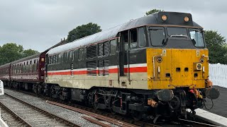 Class 31 452 at Embsay amp Bolton Abbey [upl. by Aelat]