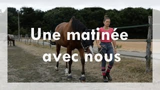 UNE MATINÉE AVEC NOUS  pré déplacements latéraux et balade [upl. by Arved]