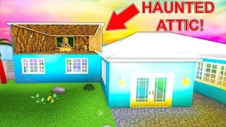 I Bought A Mansion With A Secret Haunted Attic Roblox [upl. by Siusan]