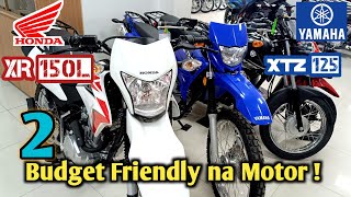 Budget friendly na Motor pang Off road  Honda XR150L vs Yamaha XTZ 125  Price update CRISRIDE [upl. by Aihsenat]