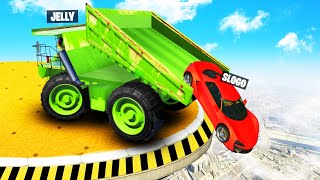 Dumping SUPERCARS In A TROLL SUMO GTA 5 [upl. by Tull]