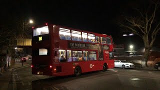 Cricklewood Buses UTurn Point 03042022 [upl. by Lenahtan959]