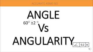 ANGLE VS ANGULARITY APPLICATION [upl. by Dahs961]