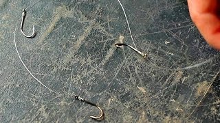 How to Tie a Triple Hook Rig for the big lunkers [upl. by Farrish]