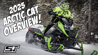 2025 Arctic Cat Snowmobiles  A Detailed Look at Whats NEW [upl. by Brader]