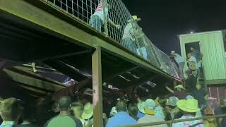 Bleacher collapse at Kendall County Fairgrounds 12 injured [upl. by Bosch]