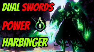 So i Tried the Power Harbinger Dual Swords Build in Guild Wars 2  Thoughts and Build [upl. by Orose]