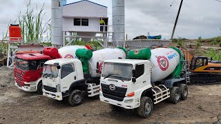 Mantap Mobil Truk Molen Beton Mixer Ngecor Jalan Jatuh Terguling Hino 500 Isuzu Giga Ud Quester [upl. by Ahsyen225]