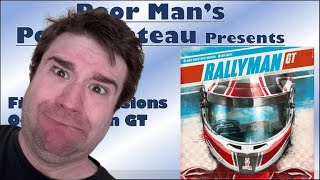 First Impressions of Rallyman GT  the board game [upl. by Nyleuqaj154]