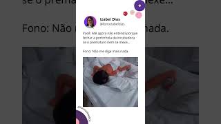 Bebê prematuro é quietinho Eles disseram 👀 prematuridade novembroroxo utineonatal maternidade [upl. by Georgeanna28]