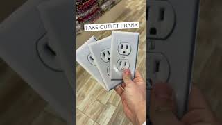 Fake Outlet Prank in public shorts funny tiktok viral [upl. by Rawden]