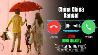 GOAT  China China Kangal Song Ringtone Download🔗👇 Tamil Ringtone  Thalapathy Vijay [upl. by Merriott]