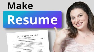 How to Make Resume and CV in Canva  Tutorial [upl. by Jeniffer]