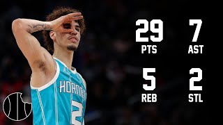 LaMelo Ball Highlights  Pelicans vs Hornets  17th Jan 2024 [upl. by Bevon]