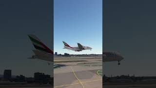 EMIRATES A380 GO AROUND [upl. by Judas598]