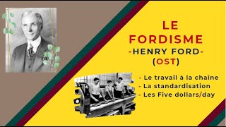 📌EOAE 1ère Bac Sc Eco  Théorie Classique 2👉Henri FORD 📰 Travail à la chaîne Standardisation [upl. by Barta]