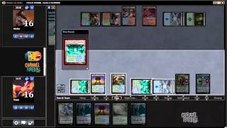 Channel TWoo  Modern Doubling Season Combo 2 Match 1 Game 1 [upl. by Llerehc291]