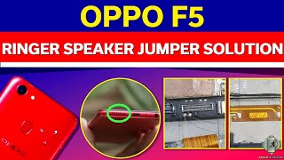 Oppo F5 Ringer Speaker Not working jumper solution Fix ANJUMREPAIRING [upl. by Atileda]