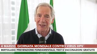 4 Marzo giornata nazionale contro virus HPV [upl. by Diet]