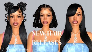 New Sims 4 CC Hair Releases  Sims 4 CC  Sims 4 Urban Hairs  Sims 4 Hair CC  The Sims 4 [upl. by Lesslie]