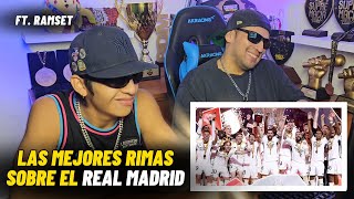 LAS MEJORES RIMAS SOBRE EL REAL MADRID ⚪ FT RAMSET [upl. by Aiekam]