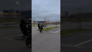 Aprilia SX 125  wheelie  level 2 [upl. by Attirehs777]