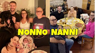 Andrea Zenga e Rosalinda Cannavò festeggiano il compleanno di nonno Nanni [upl. by Sylirama]