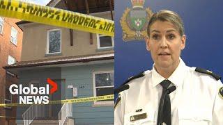 Langside shooting Suspect in shooting that killed 4 was out on court release Winnipeg police say [upl. by Luckin637]