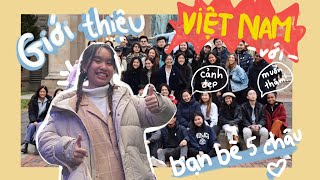 Giới thiệu về Việt Nam bằng Tiếng Anh cho bạn bè quốc tế ở Mỹ 🌷 [upl. by Airrej]