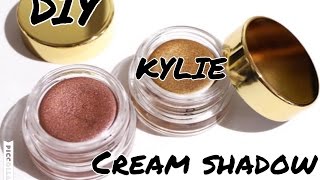 DIY KYLIE CREAM EYESHADOW  BRIANNA MICHELLE [upl. by Kurtis]