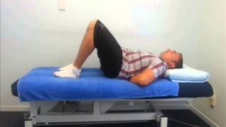 Transversus Abdominis  Lower Back Exercises  Level 1 [upl. by Nylqcaj]