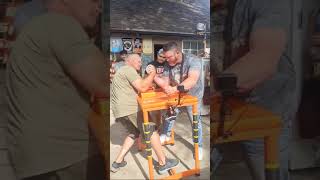 SCOTT EVANS VS JOHN BRZENK 7624 Right Hand scottevans johnbrzenk armwrestler [upl. by Bakerman]