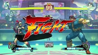 Ultra Street Fighter lV  Fight  Decapre vs THawk [upl. by Gabriel]