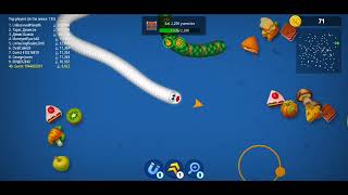 WORMSZONEIO  GIANT SNAKE GAME PLAY technogamerz totalgaming [upl. by Akirdnwahs]