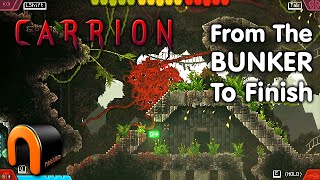 CARRION Where From The Bunker Quick Walkthrough Carriongame [upl. by Parlin]