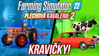 STARÁME SE O KRAVIČKY  Farming Simulator 22 quotPlechová kavalérie 2quot 10 [upl. by Aseneg]