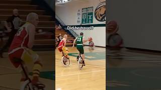 Unicycle basketball is DIFFERENT 😭 ht sportsnextgenIG shorts basketball tricks highlights [upl. by Aneles]