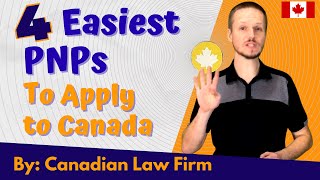 4 Easiest Provincial Nomination Programs to Immigrate to Canada [upl. by Ettevad]