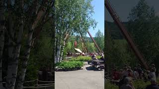 Hunderfossen Adventure Park Viking Adventure Ship [upl. by Viddah]