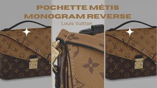 Louis Vuitton Pochette Métis Reverse Monogram  2 year Review [upl. by Earehs]