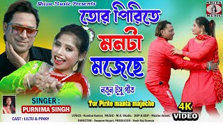 Tusu Song 2024  Tor Pirite Manta Mojechhe  Purnima Singh  Manbhum Bangla Gaan  Liltu amp Pinki [upl. by Eisus]