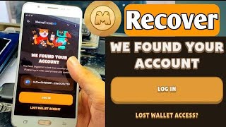 Memefi wallet recovery phrase  memefi wallet recover option  Memefi Lost Wallet memefiwallet [upl. by Pyszka230]