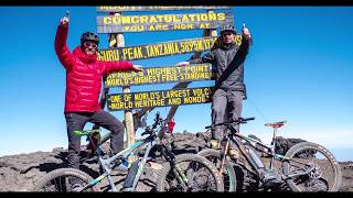 Weltpremiere Besteigung des Kilimandscharo mit dem EBike [upl. by Leodora]