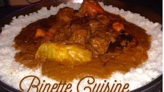 How To Cook Mafe Recette Senegalaise [upl. by Nagaek]