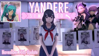 Ayanos Hair Customization new 3D Models and much more  Yandere Simulator [upl. by Nelleeus]