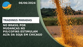 Soja Tradings calculam impacto de mudanças no PISCOFINS no Brasil greve na Argentina e petróleo [upl. by Trstram868]